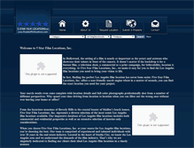 Tablet Screenshot of 5starfilmlocations.com